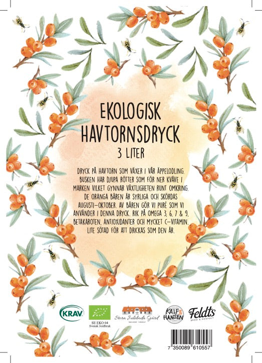 Havtornsdryck 3l