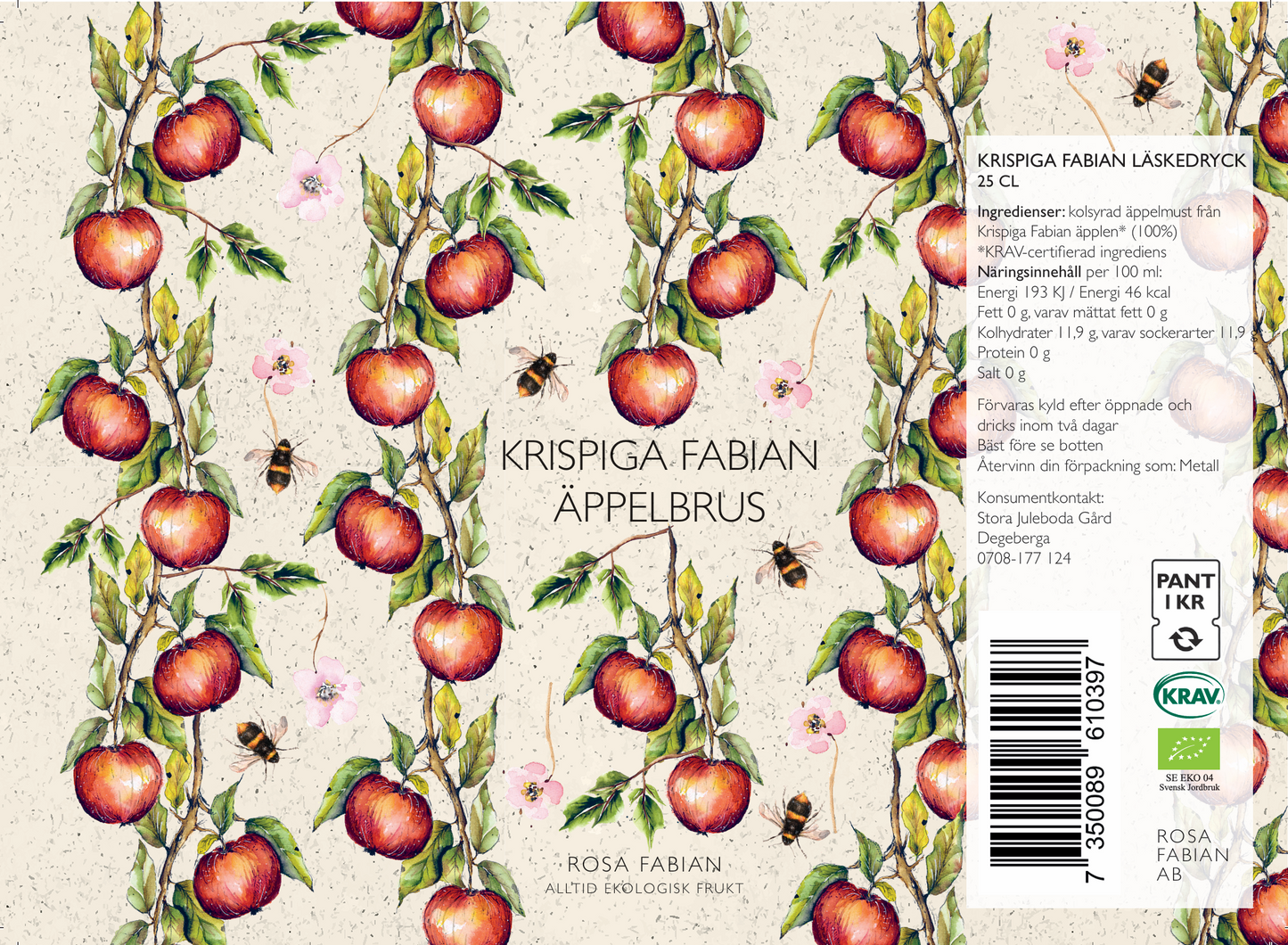 Krispiga Fabian Brus 25cl