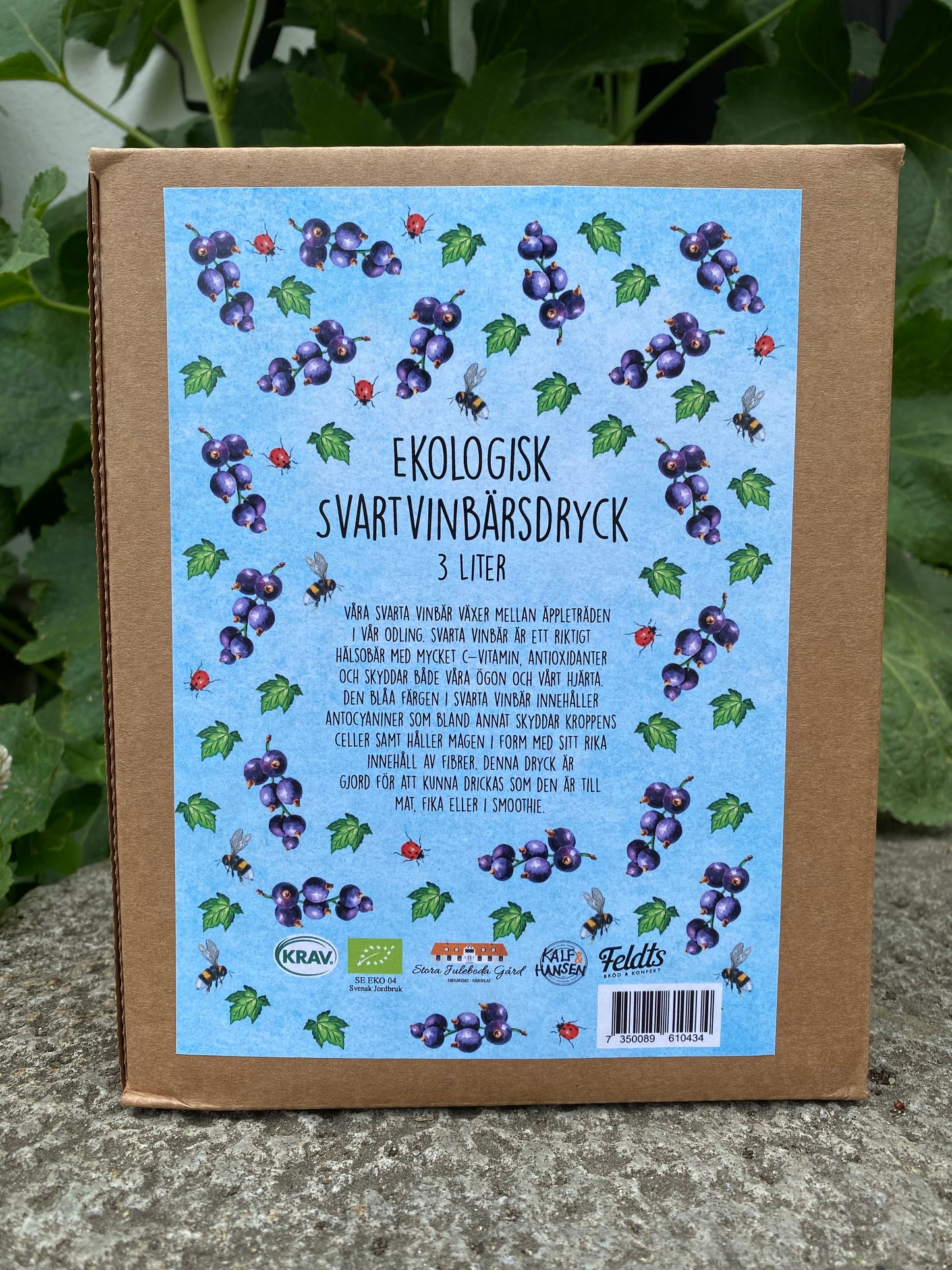 Svartvinbärsdryck 3l