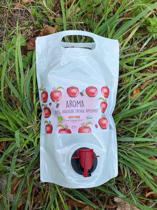 AROMA 100% EKOLOGISK SVENSK ÄPPELMUST 1.5L
